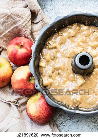 Batter mix for apple cake View Large Photo Image Stock Image - Batter mix for apple cake. Fotosearch