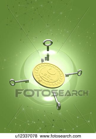 Bitcoin locked in bubble, conceptual illustration. View Large Photo Image Stock Photo - Bitcoin locked in bubble, conceptual illustration.. Fotosearch