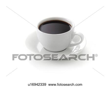 Stock Photo - Black coffee in coffee cup.. Fotosearch