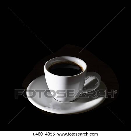 Stock Photography - Black coffee in coffee cup.. Fotosearch