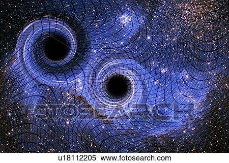 Stock Photography - Black holes, illustration.. Fotosearch