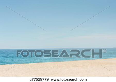 Stock Photo - Calm sea in summer. Fotosearch