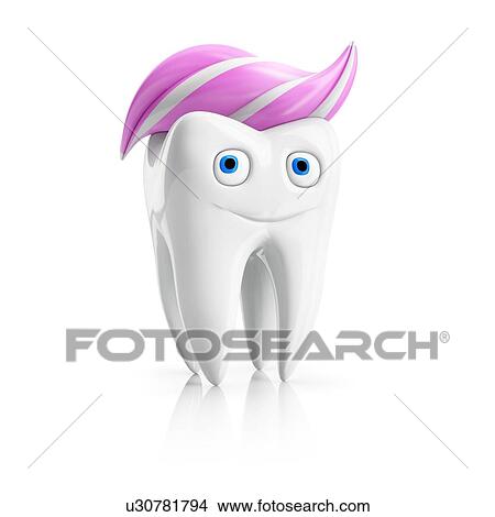 Child's tooth, conceptual illustration. View Large Photo Image Picture - Child's tooth, conceptual illustration.. Fotosearch