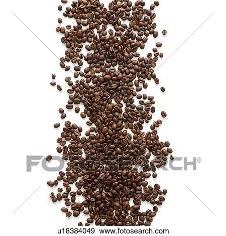Coffee beans against white background. View Large Photo Image Stock Photo - Coffee beans against white background.. Fotosearch