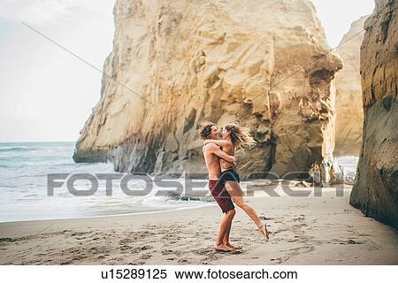 Couple enjoying beach, Canoa, Manabi, Ecuador View Large Photo Image Stock Photography - Couple enjoying beach, Canoa, Manabi, Ecuador. Fotosearch