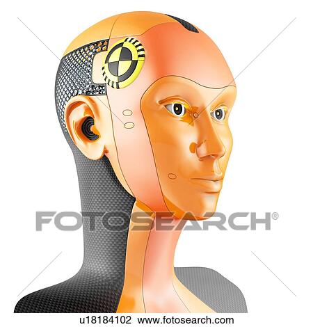 Stock Image - Crash test dummy, illustration.. Fotosearch