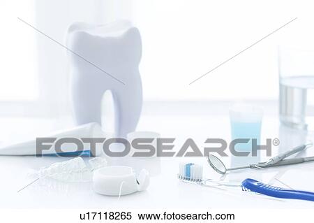 Stock Photography - Dental equipment against a white background.. Fotosearch