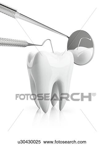 Stock Photography - Dental treatment, conceptual illustration.. Fotosearch