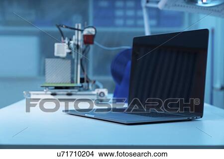 Desktop 3D printer. View Large Photo Image Picture - Desktop 3D printer.. Fotosearch