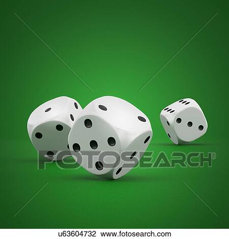 Dice, illustration. View Large Photo Image Stock Image - Dice, illustration.. Fotosearch