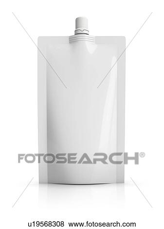 Stock Photo - Doypack pouch, illustration.. Fotosearch