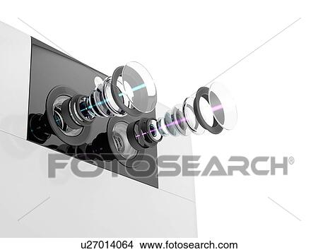 Picture - Dual-camera on smartphone, illustration.. Fotosearch