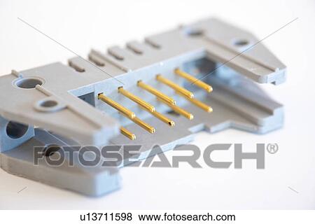 Stock Photo - Electronics connectors.. Fotosearch