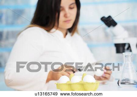 Food research, conceptual image. View Large Photo Image Stock Photo - Food research, conceptual image.. Fotosearch