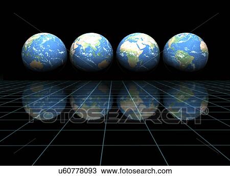 Four planets, illustration. View Large Photo Image Stock Image - Four planets, illustration.. Fotosearch