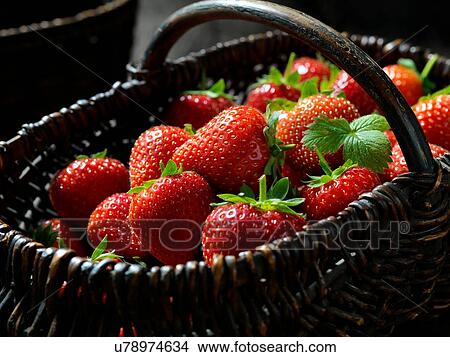 Fresh strawberries View Large Photo Image Picture - Fresh strawberries. Fotosearch