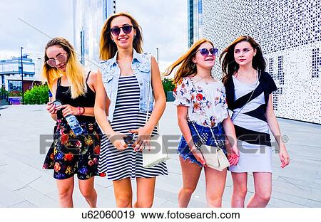 Friends on city break View Large Photo Image Stock Photo - Friends on city break. Fotosearch