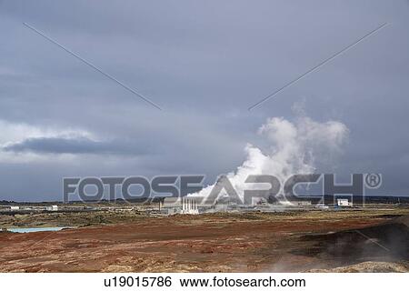 Geothermal hot spring, Hveragerdi, Iceland. View Large Photo Image Stock Photograph - Geothermal hot spring, Hveragerdi, Iceland.. Fotosearch