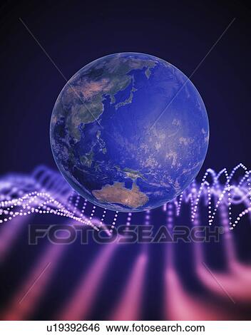 Global connectivity, illustration. View Large Photo Image Stock Photograph - Global connectivity, illustration.. Fotosearch