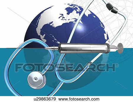 Global health, conceptual illustration. View Large Photo Image Stock Photo - Global health, conceptual illustration.. Fotosearch