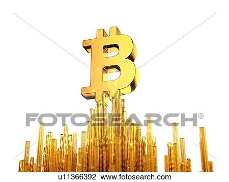 Golden bitcoin, cryptocurrency concept. 3d illustration. View Large Photo Image Stock Image - Golden bitcoin, cryptocurrency concept. 3d illustration.. Fotosearch