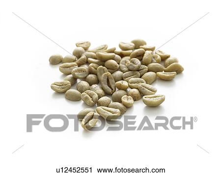 Green coffee beans against a white background. View Large Photo Image Stock Image - Green coffee beans against a white background.. Fotosearch