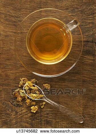 Stock Image - Herbs used to make herbal tea.. Fotosearch