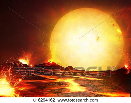 Illustration of CoRoT-7b. This is a super-Earth, discovered in 2009 orbiting the sun-like star CoRoT-7 in Monoceros. The planet orbits so closely - only 1/60th of Earth's distance from the Sun - that astronomers speculate that its surface is probably... View Large Photo Image Stock Image - Illustration of CoRoT-7b. This is a super-Earth, discovered in 2009 orbiting the sun-like star CoRoT-7 in Monoceros. The planet orbits so closely - only 1/60th of Earth's distance from the Sun - that astronomers speculate that its surface is probably.... Fotosearch