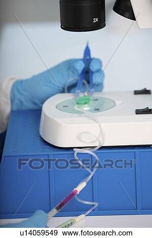 Stock Photo - Lab on a chip.. Fotosearch