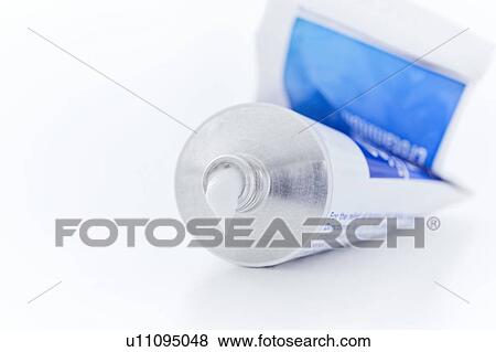 Stock Photo - Medical cream coming out of the tube.. Fotosearch