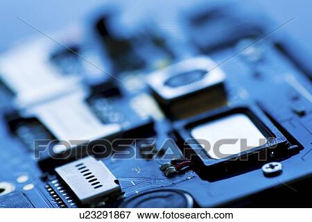 Stock Photo - Mobile phone repair.. Fotosearch