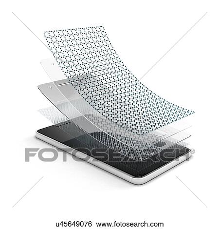 Multi layered covering for screen protection, illustration. View Large Photo Image Stock Photograph - Multi layered covering for screen protection, illustration.. Fotosearch