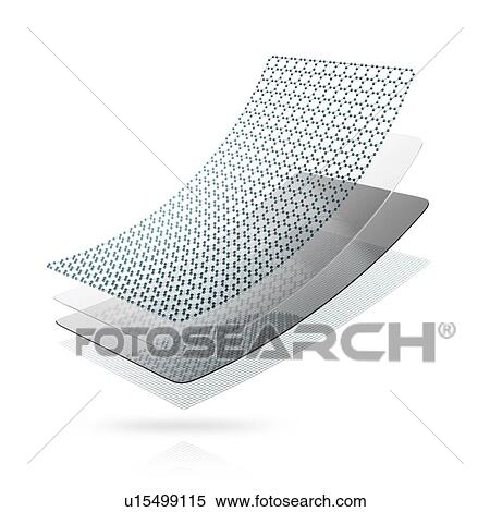 Multi layered covering for screen protection, illustration. View Large Photo Image Stock Photography - Multi layered covering for screen protection, illustration.. Fotosearch