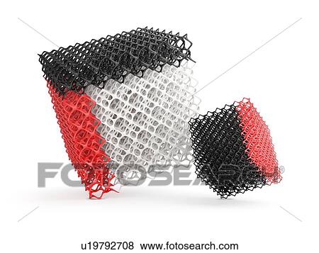 Stock Photo - Objects made by 3D printer, illustration.. Fotosearch