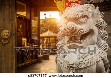 Old town of Lijiang at sunrise, Yunnan, China View Large Photo Image Stock Photo - Old town of Lijiang at sunrise, Yunnan, China. Fotosearch