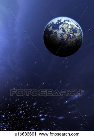 Stock Image - Planet earth, illustration.. Fotosearch