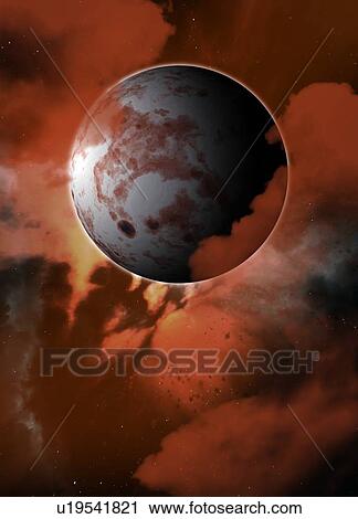 Planet, illustration. View Large Photo Image Stock Image - Planet, illustration.. Fotosearch