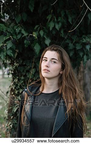 Portrait of young woman View Large Photo Image Stock Photo - Portrait of young woman. Fotosearch