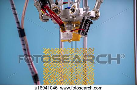 Printing metamaterial on a 3D printer. View Large Photo Image Stock Photograph - Printing metamaterial on a 3D printer.. Fotosearch