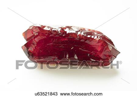 Stock Image - Red crystal.. Fotosearch