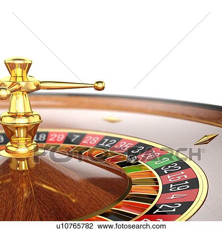 Stock Image - Roulette wheel, illustration.. Fotosearch