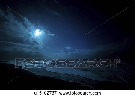 Seascape, long exposure. View Large Photo Image Stock Photo - Seascape, long exposure.. Fotosearch