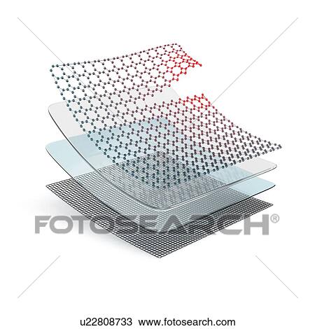 Stock Image - Self-healing material, conceptual illustration.. Fotosearch