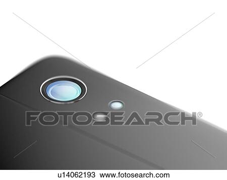 Smartphone camera lens, illustration. View Large Photo Image Stock Image - Smartphone camera lens, illustration.. Fotosearch