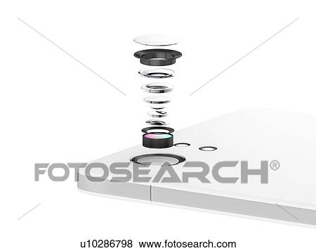 Smartphone camera lens, illustration. View Large Photo Image Stock Photo - Smartphone camera lens, illustration.. Fotosearch