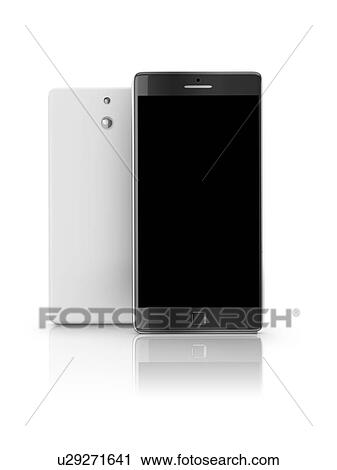 Stock Image - Smartphone, illustration.. Fotosearch