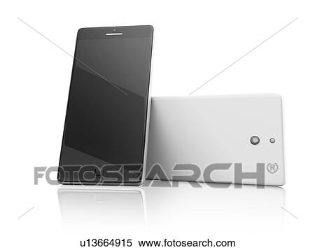 Smartphone, illustration. View Large Photo Image Stock Photography - Smartphone, illustration.. Fotosearch