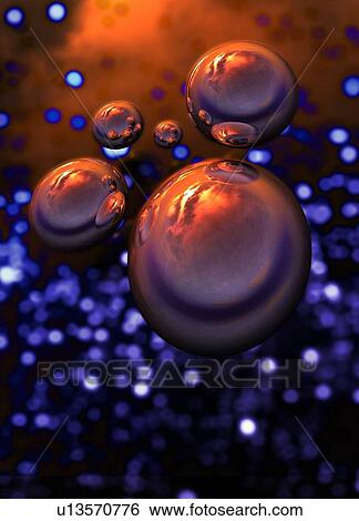 Stock Photograph - Spheres, illustration.. Fotosearch