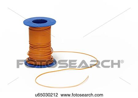 Spool of electrical cable. View Large Photo Image Stock Image - Spool of electrical cable.. Fotosearch