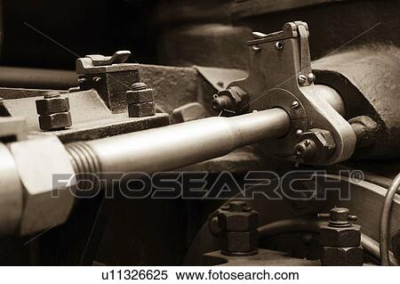 Stock Photography - Steam engine pistons.. Fotosearch